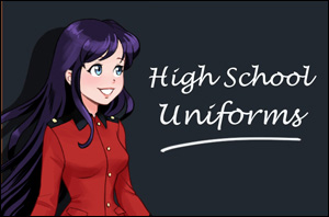 High School Uniforms Dress Up Game