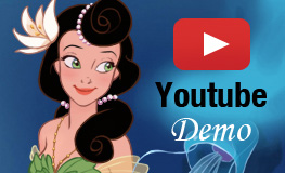 Mermaid Princess youtube demo