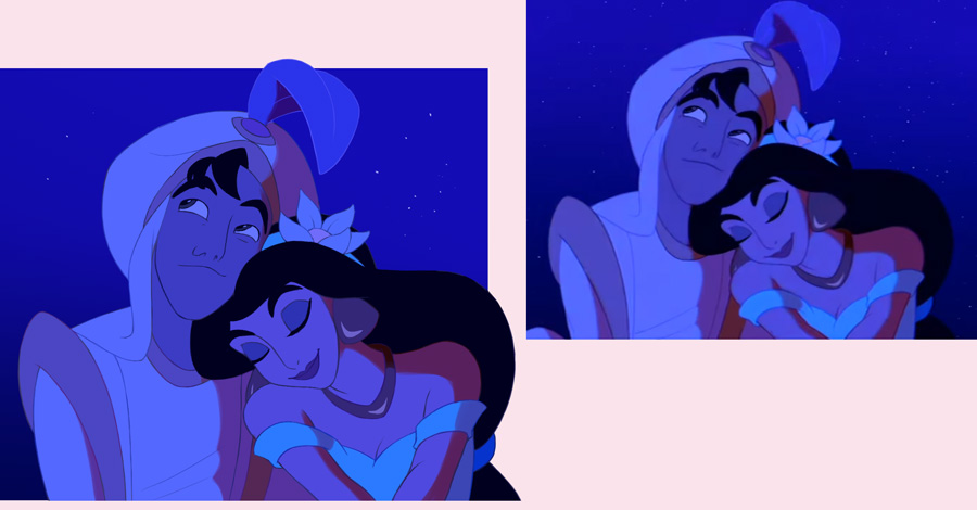 Disney Study: Aladdin and Jasmine