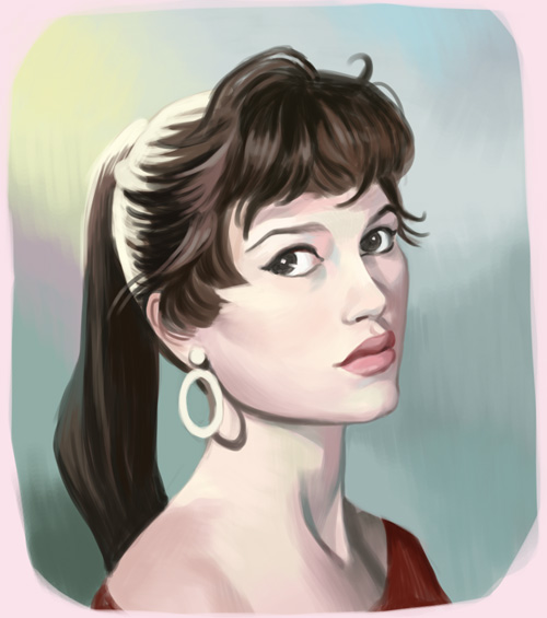 Portrait Brigitte Bardot