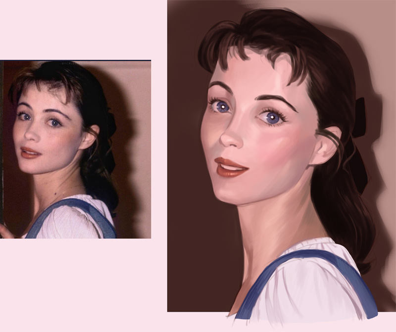 Portrait Emmanuelle Beart