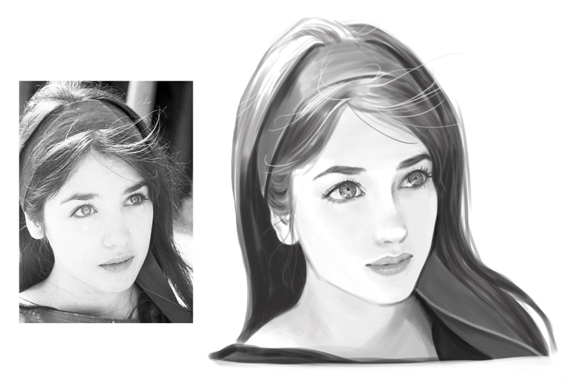 Portrait Isabelle Adjani