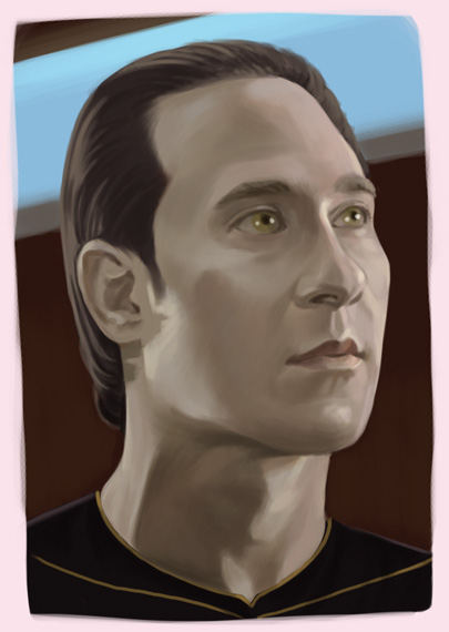 Portrait: Data of Star Trek TNG