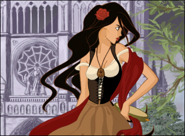 Dress up Esmeralda