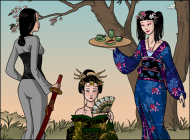 Geisha Scene