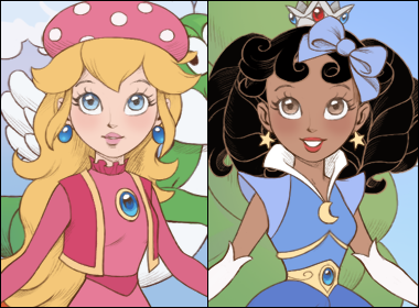 Video Game Princess Dress up Game