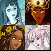 Goddess-Maker-Azaleas-Dolls - The Four Elements by Aranel125 on