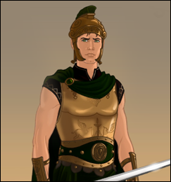 Male Warrior Dress up