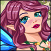 Watch her transform! Made with Vintage Fairy Dress Up Game #azaleasdol