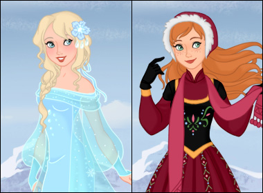 Snow Queen Dress up Game