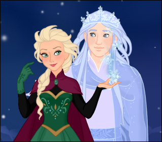 Snow Queen Scene Maker